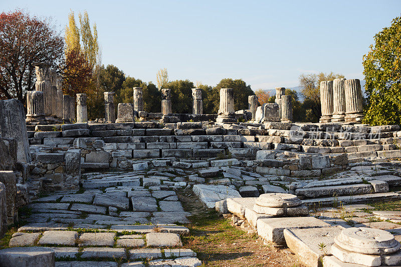 Lagina Hecate神庙Mugla，土耳其